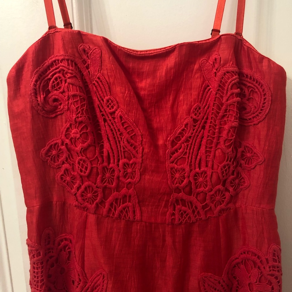 NWT Tracy Reese Persimmon midi dress 8